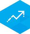 Upward pointing arrow icon