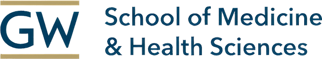 The George Washington University School of Medicine and Health Sciences logo